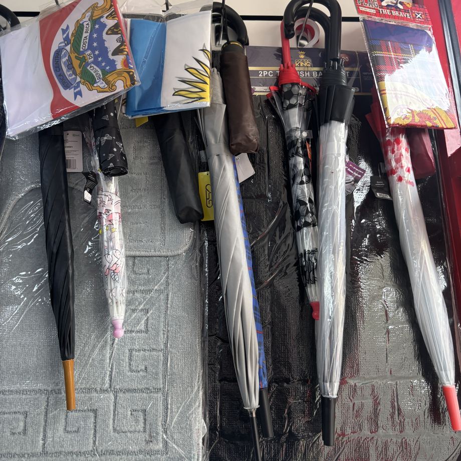 Umbrellas for the Scottish weather